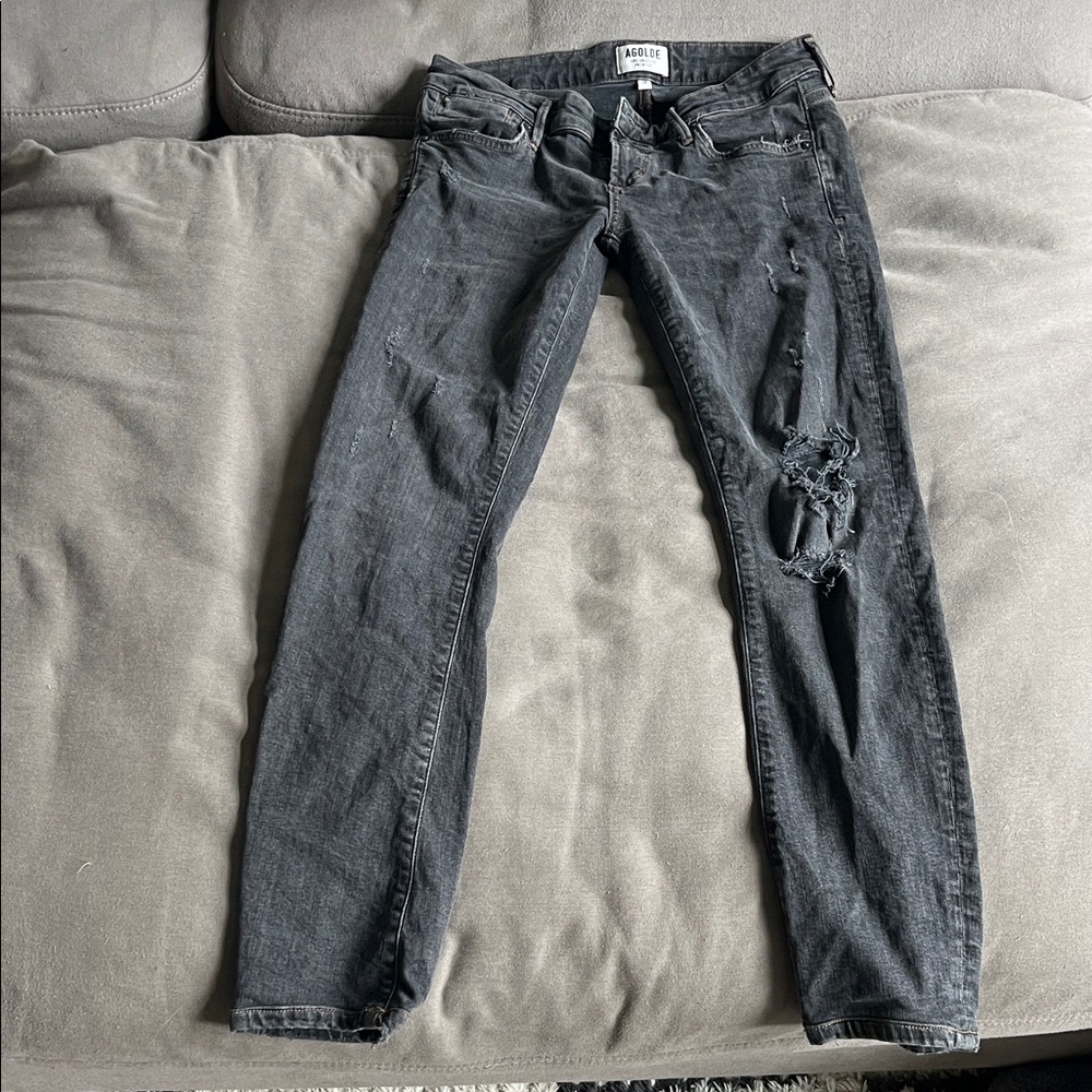 Agolde Premium Gray Denim